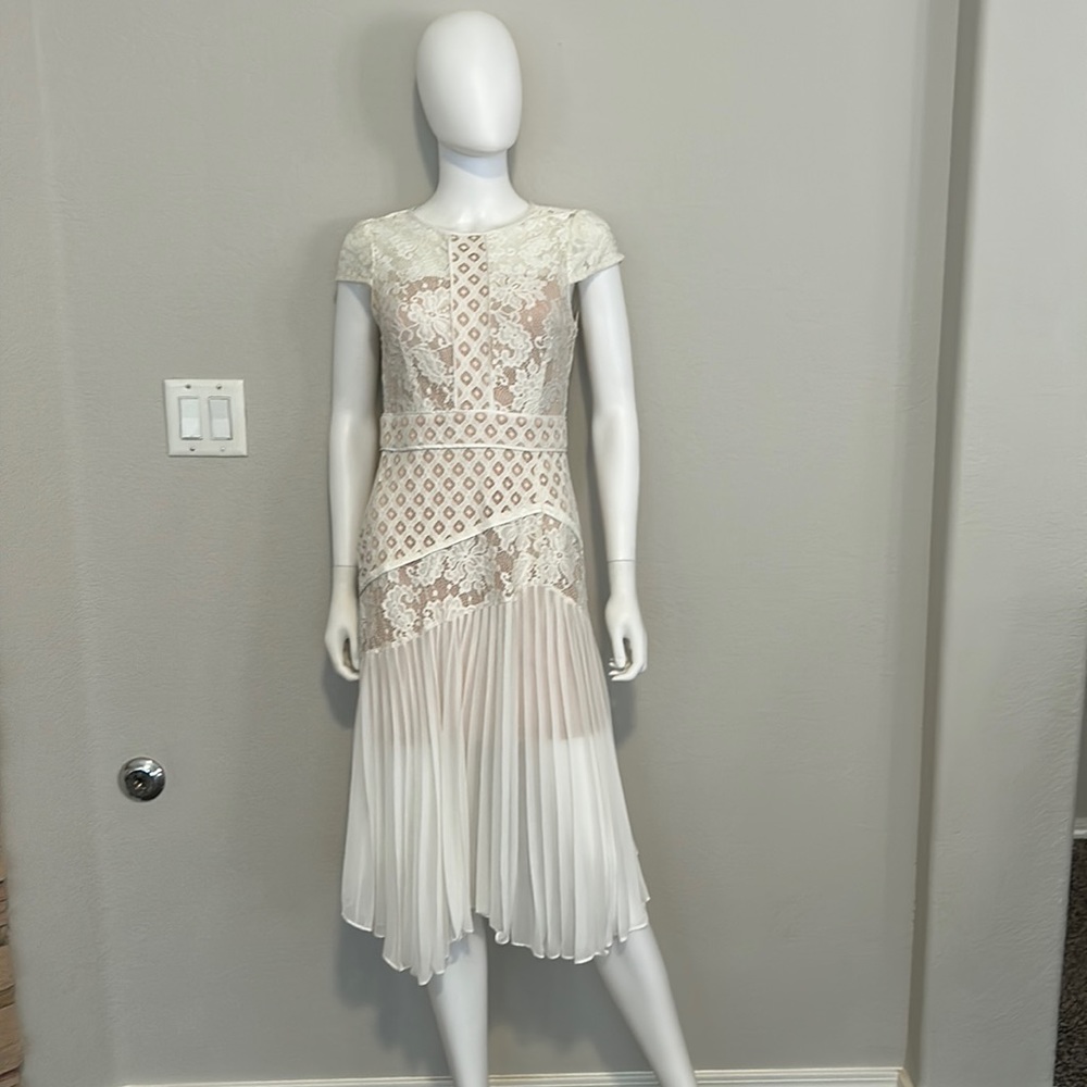 Coast lace detail dress